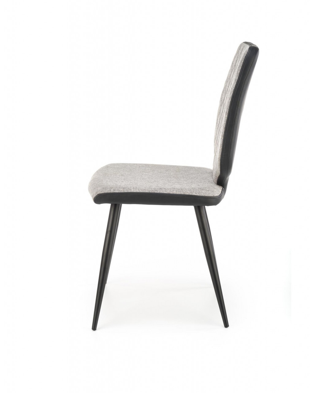 Poze Set masa extensibila Vinston 180-230 cm + 4 scaune K424 gri/negru