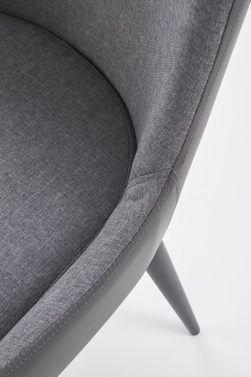 Poze Set masa rotunda Avelar ø120 cm + 4 scaune K333 gri