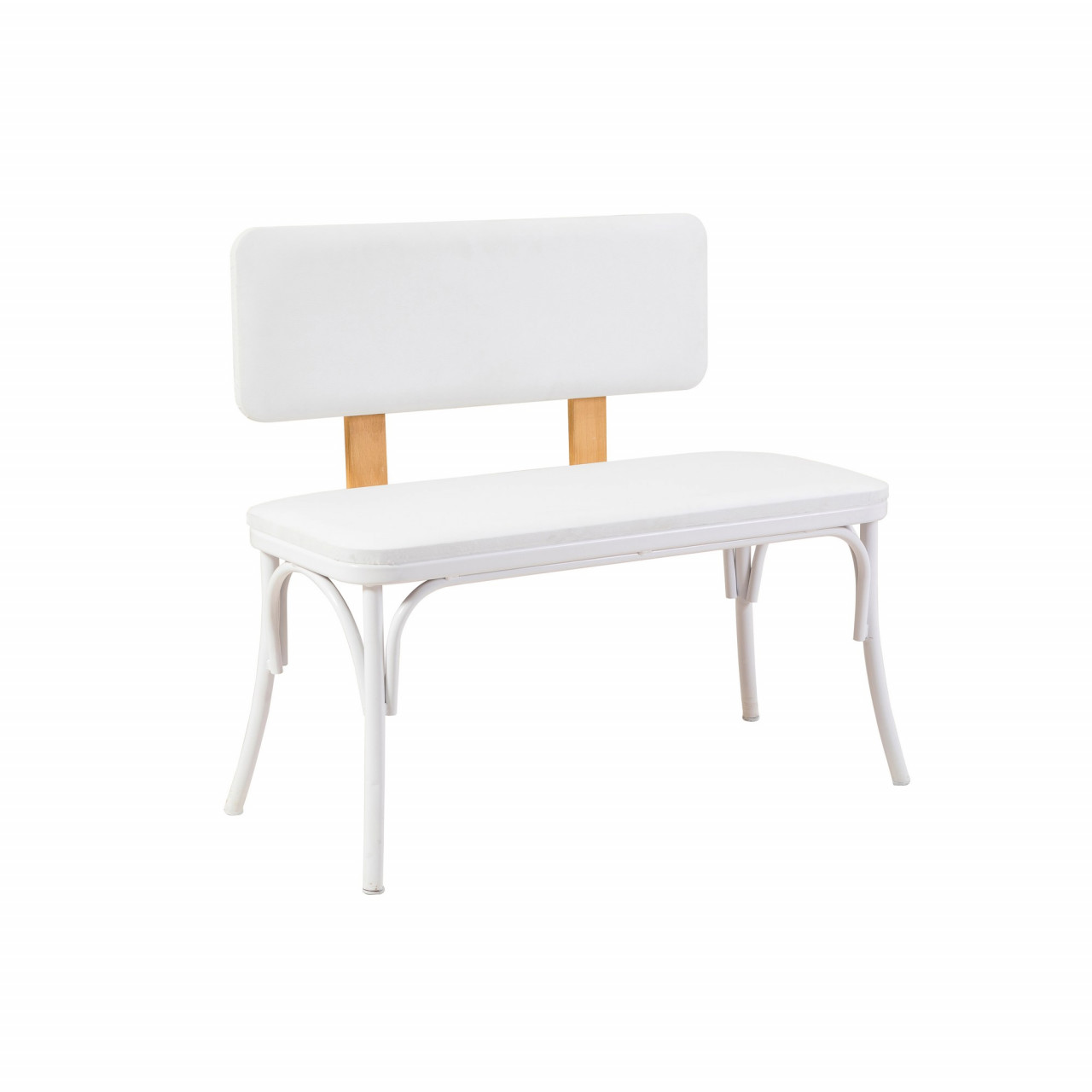 Poze Set masa si scaune (4 piese) OLİVER SBT KARİNA-WHİTE