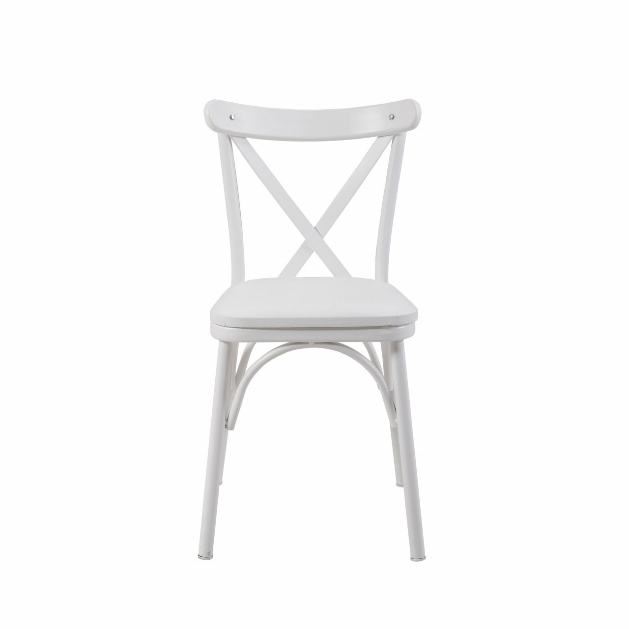 Poze Set masa si scaune (6 piese) OLİVER SBT.WHİTE-KARİNA-WHİTE