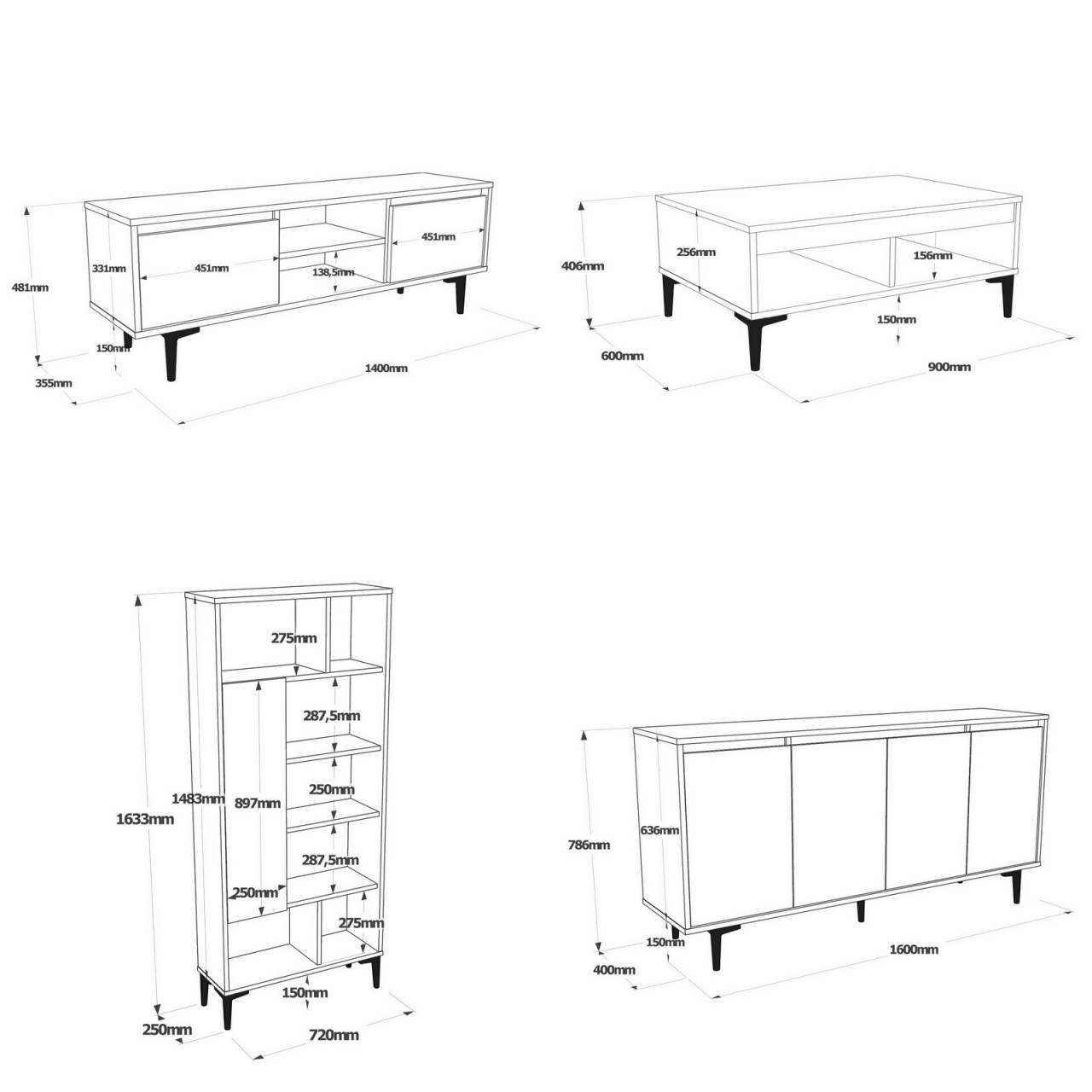Poze Set mobilier living AR14-KA