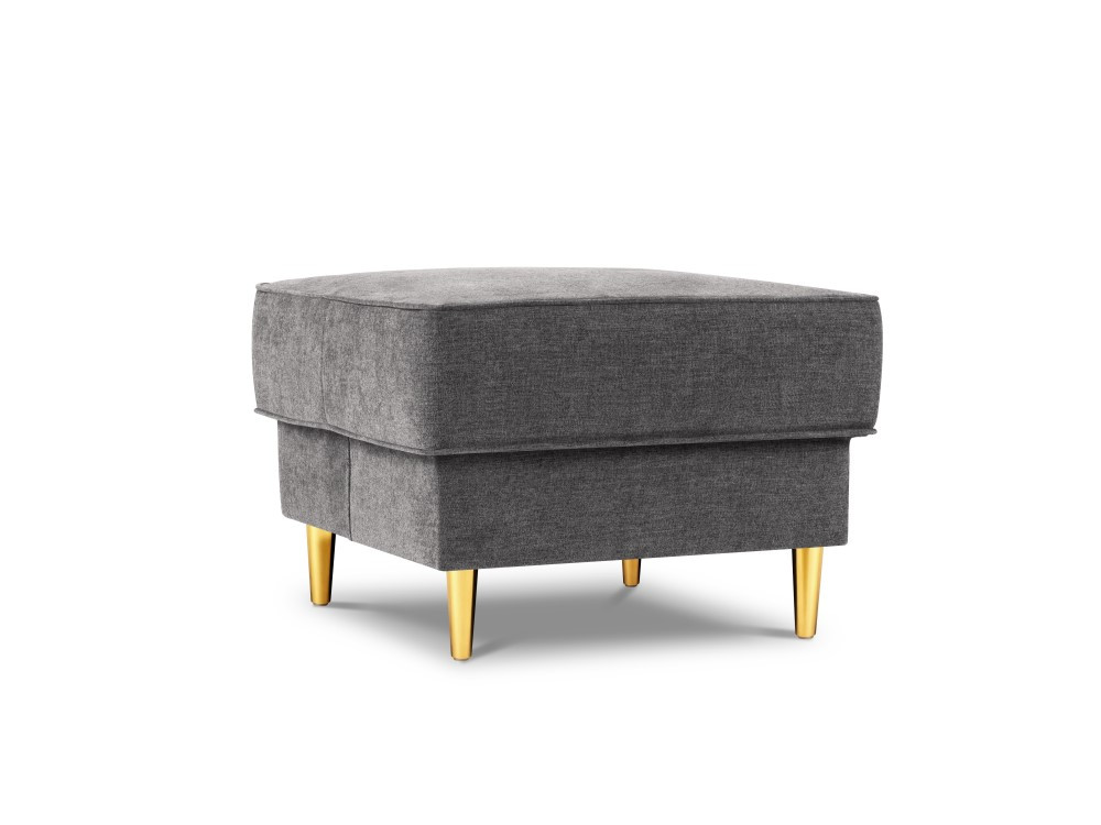 Poze Taburet Fano tapitat picioare gold – L64 x l64 x h44