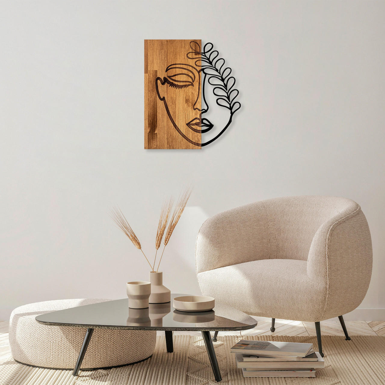 Poze Accesoriu decorativ de perete din lemn MA-281