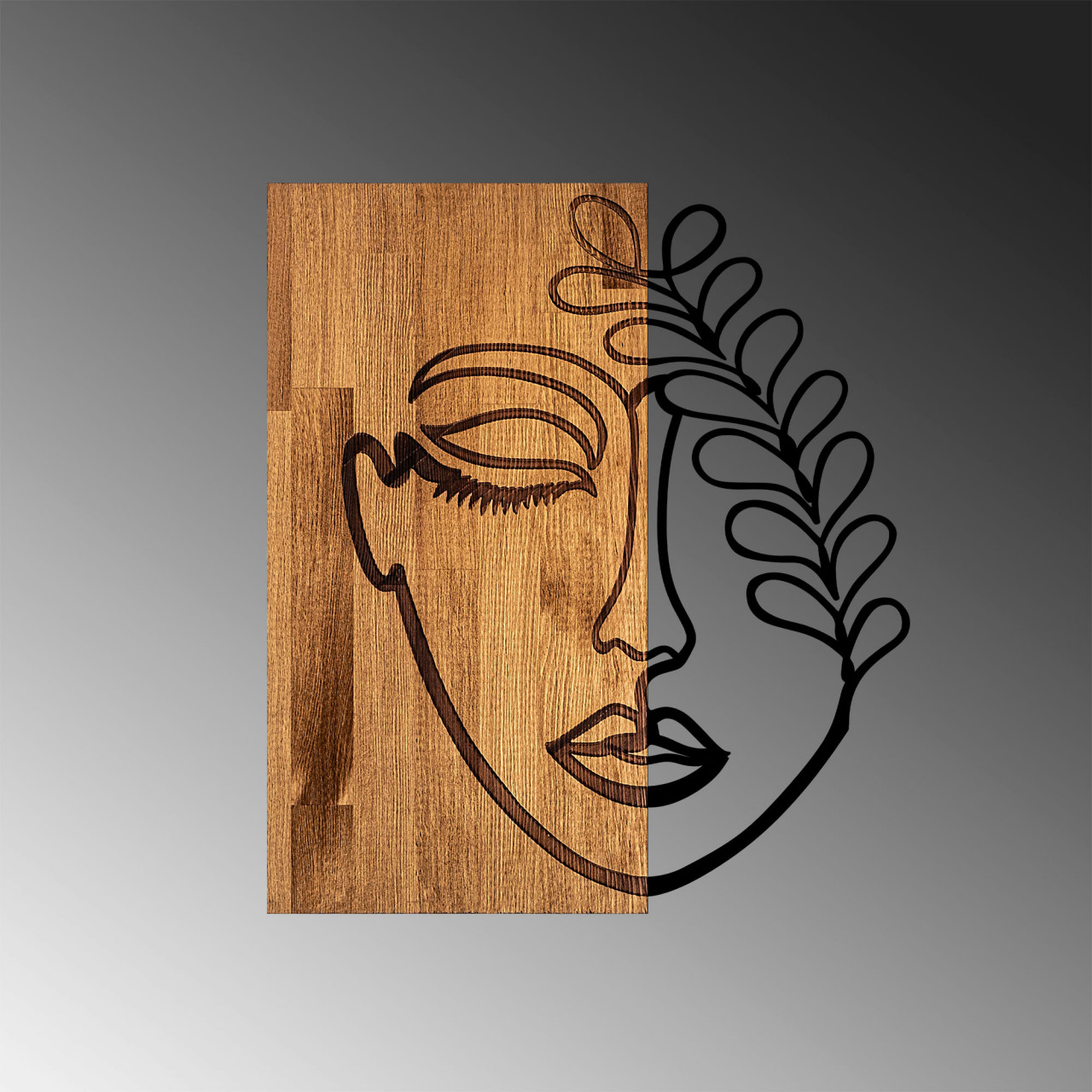 Poze Accesoriu decorativ de perete din lemn MA-281