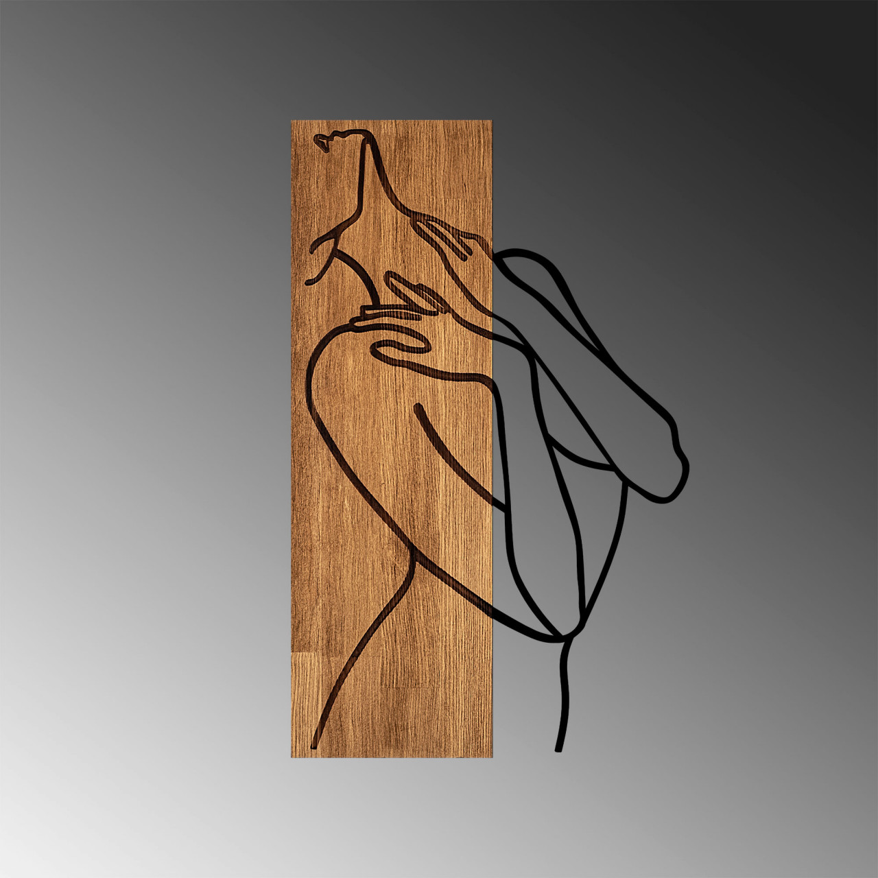 Poze Accesoriu decorativ de perete din lemn MA-297