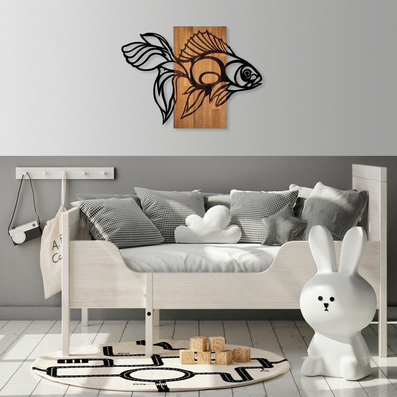 Poze Accesoriu decorativ de perete din lemn MA-306