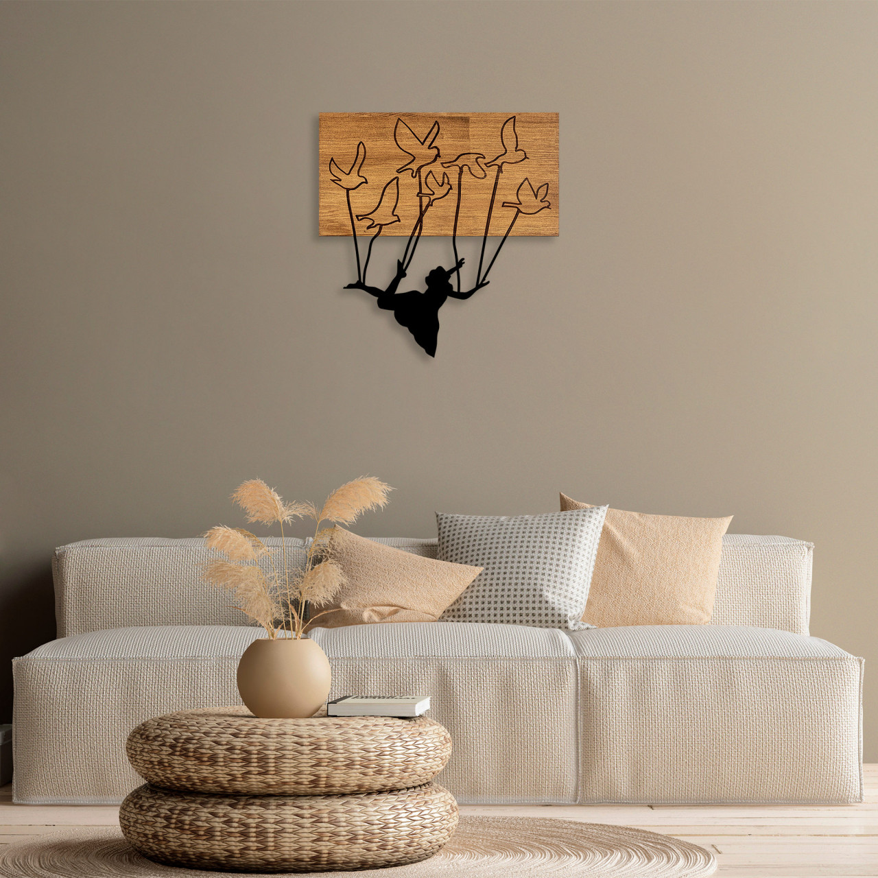 Poze Accesoriu decorativ de perete din lemn MA-310