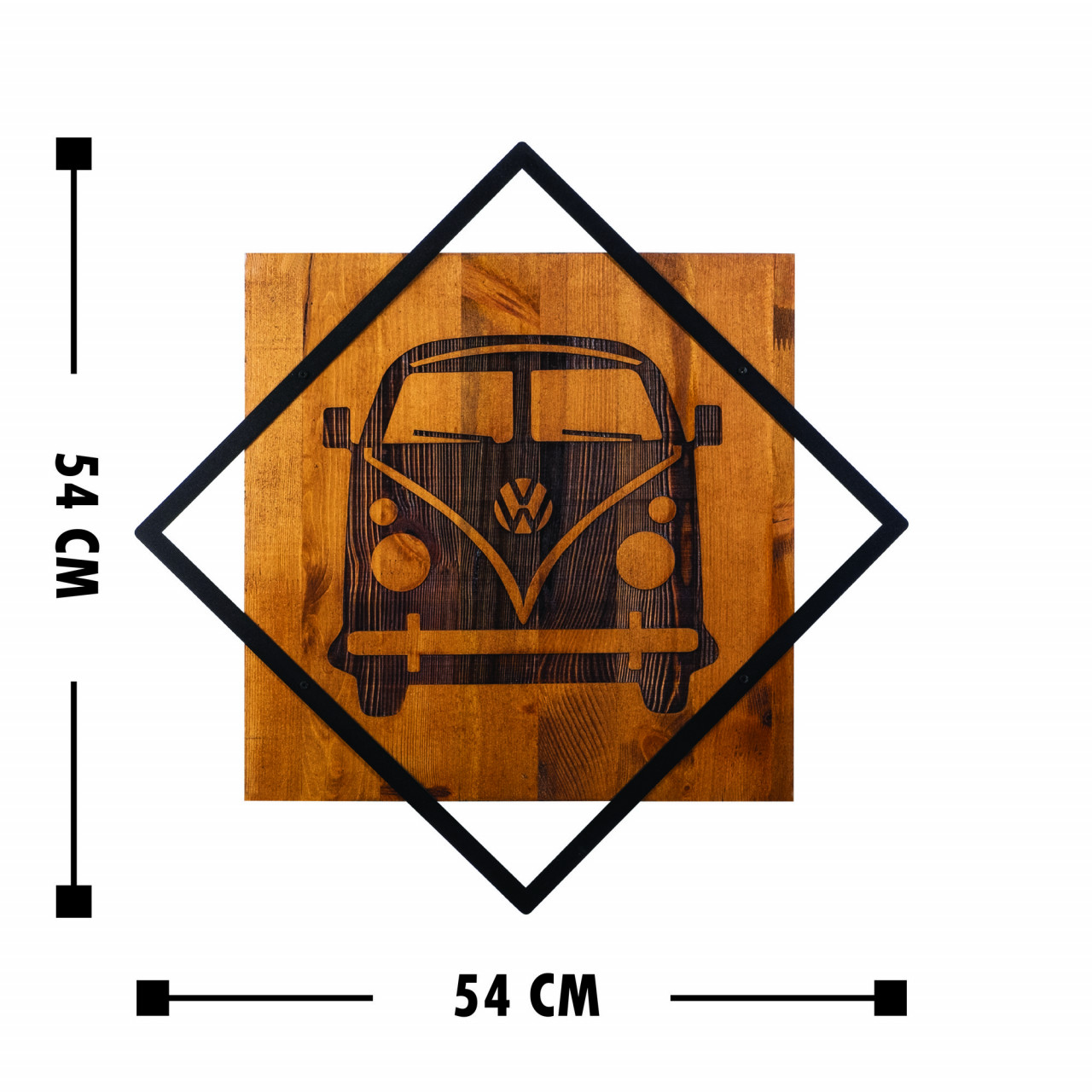 Poze Accesoriu decorativ de perete din lemn Old car