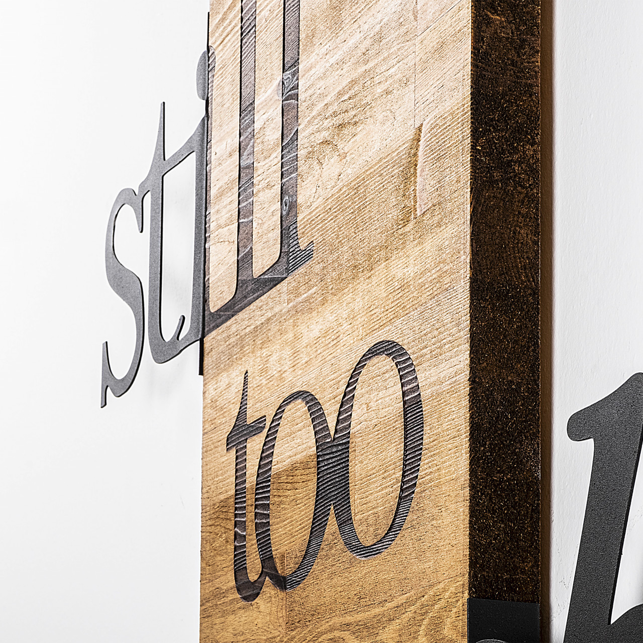 Poze Accesoriu decorativ de perete din lemn Still too sober