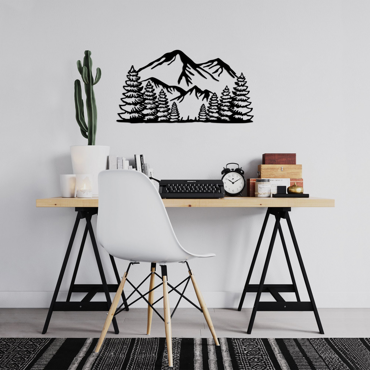 Poze Accesoriu decorativ de perete metalic Ergan
