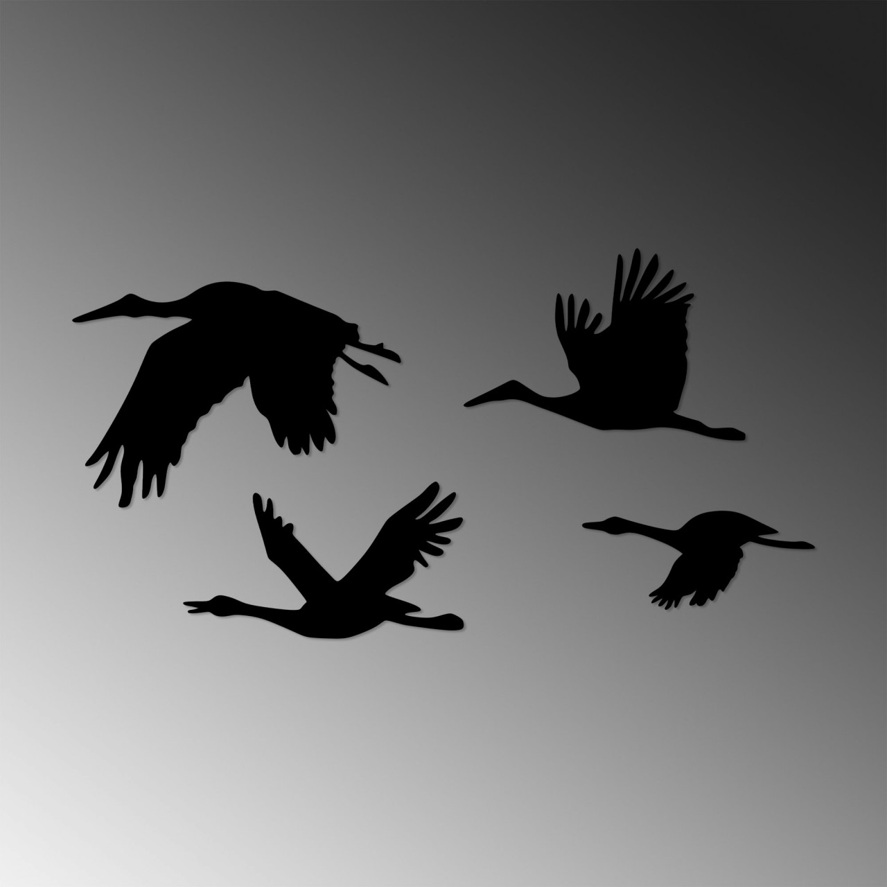 Poze Accesoriu decorativ de perete metalic Stork