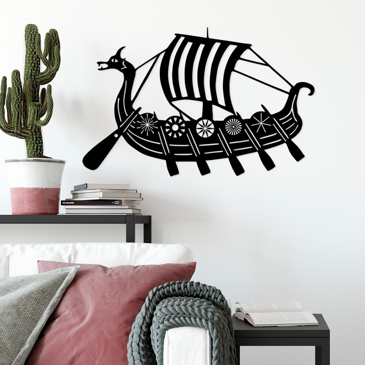 Poze Accesoriu decorativ de perete metalic Viking
