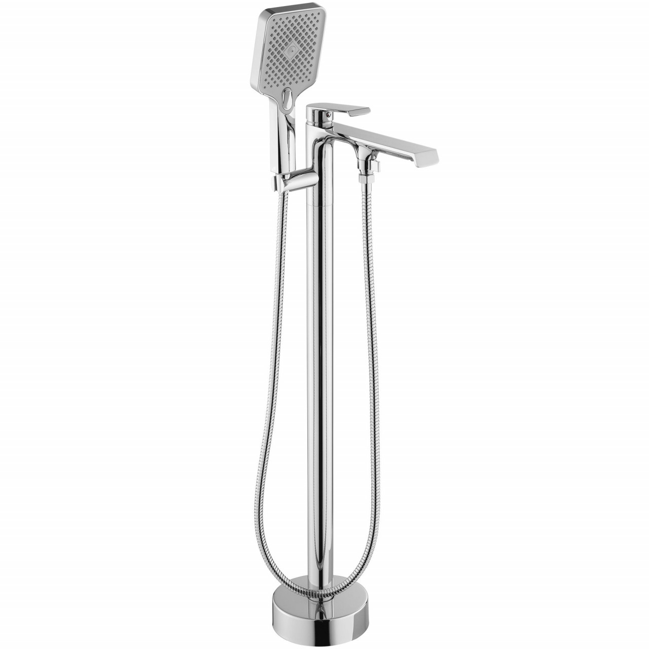 Poze Baterie freestanding Hass argintiu H89 cm