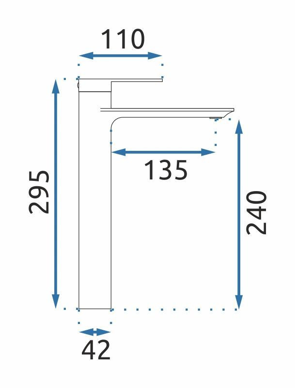 Poze Baterie Veneta inalta argintiu H29,5 cm