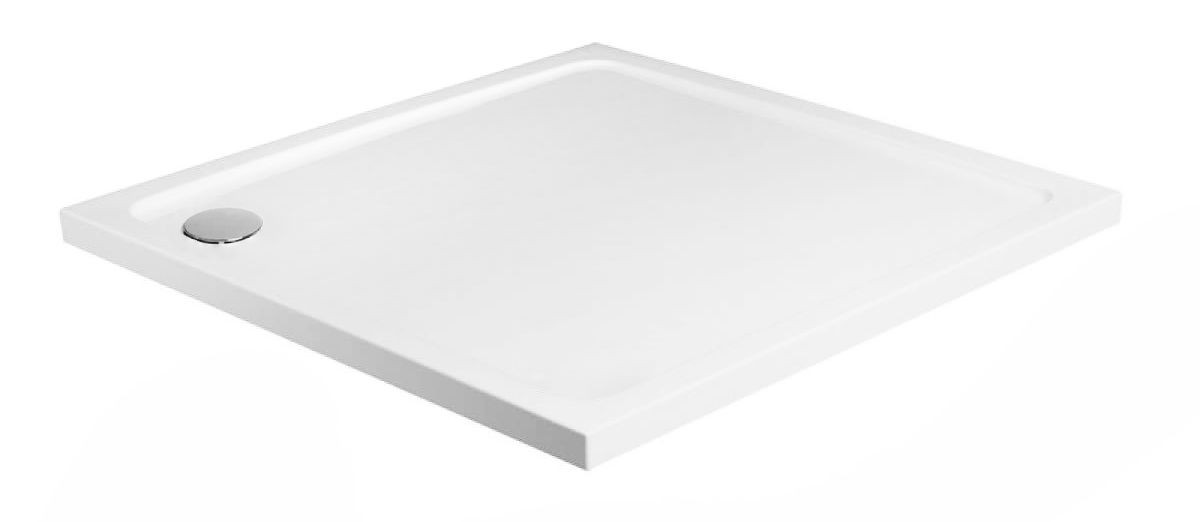 Poze Cadita pentru dus Savoy alb 90x90