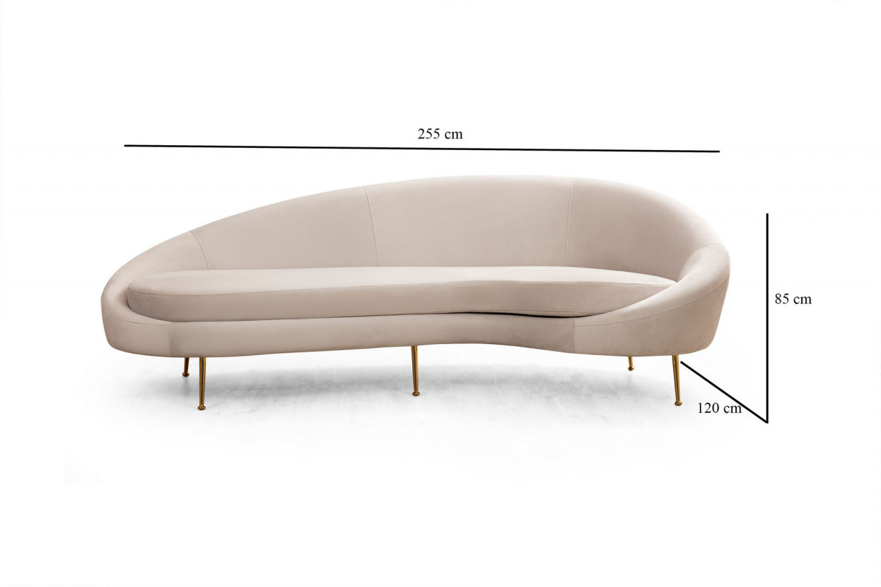 Poze Canapea 3 locuri Eses Right - Beige