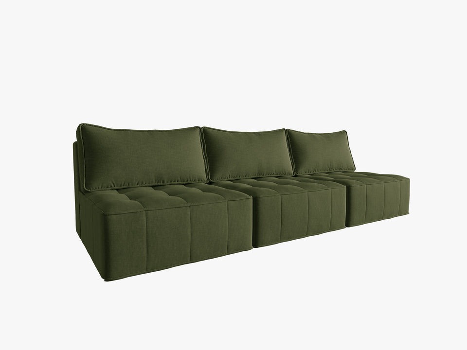 Poze Canapea 3 locuri fara brate Mike stofa L240 cm