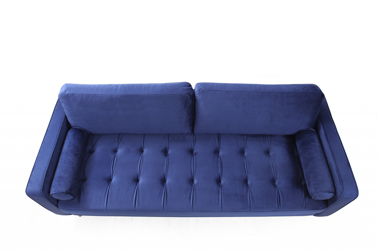 Poze Canapea 3 locuri Rome bleumarin