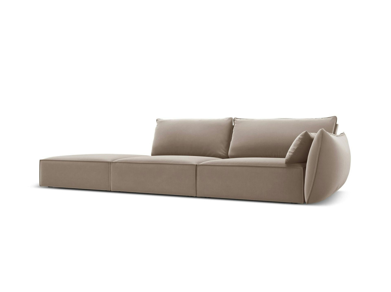 Poze Canapea deschisa 4 locuri Kaelle catifea L264 cm