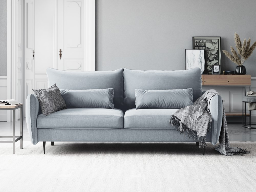 Poze Canapea extenisibila Vermont velvet – L222 x l105 x h90 cm