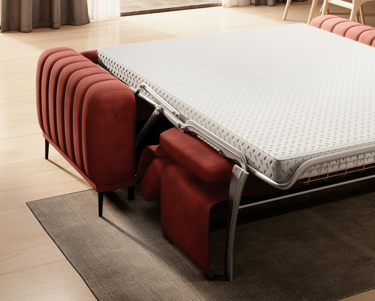 Poze Canapea extensibila Gandi 140 - L207 x l102 x h95 cm