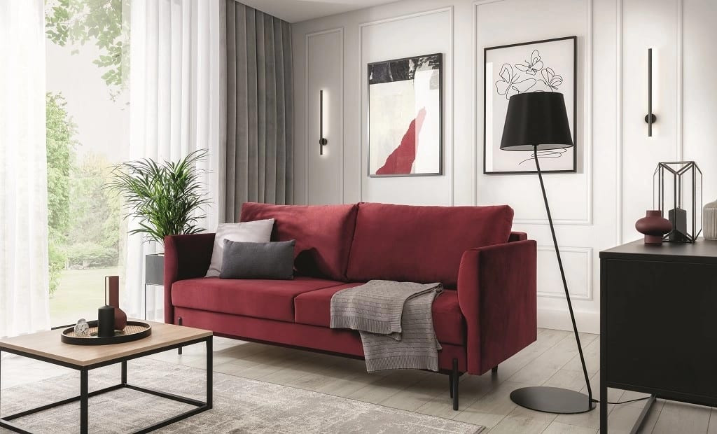 Canapea extensibila revi – l215 x l98 x h92 cm