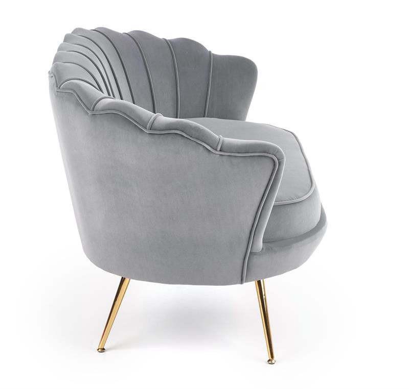 Poze Canapea fixa Amorinito XL velvet gri
