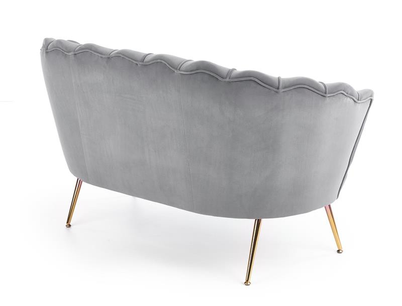 Poze Canapea fixa Amorinito XL velvet gri