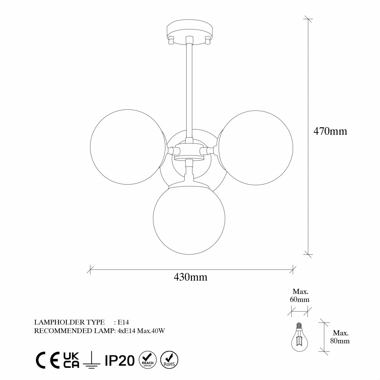 Poze Candelabru Akkas - 10061