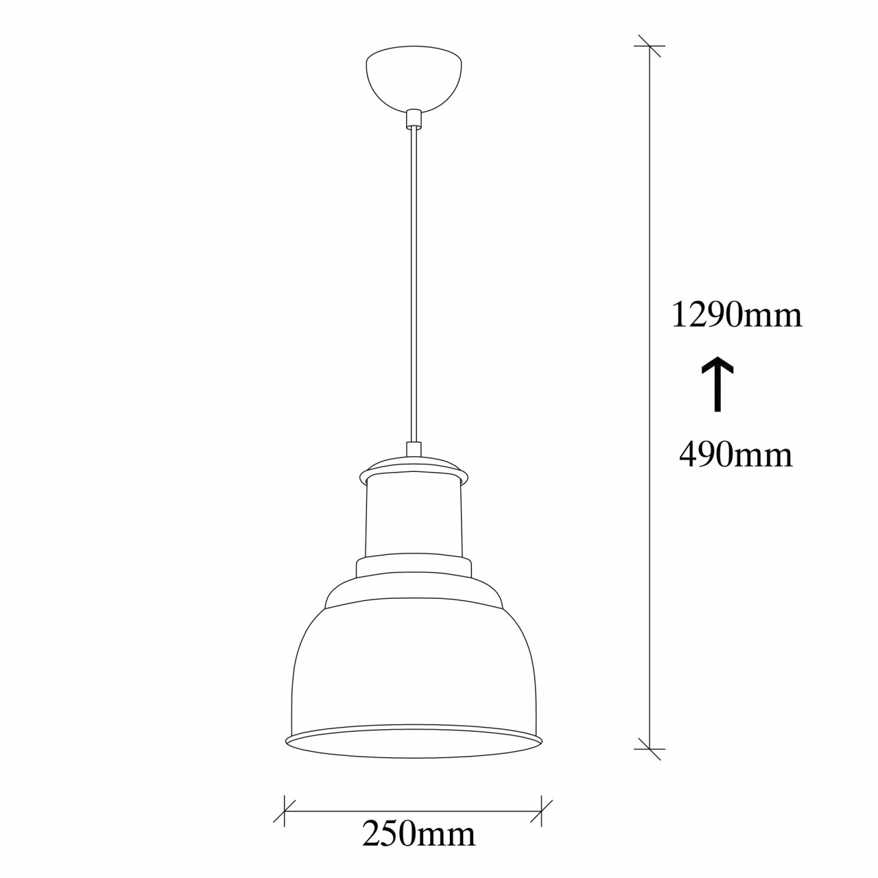 Poze Candelabru Berceste - 190BLACK-S