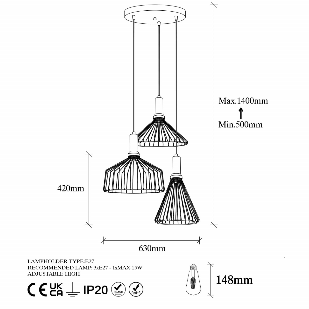 Poze Candelabru Dear - 11215