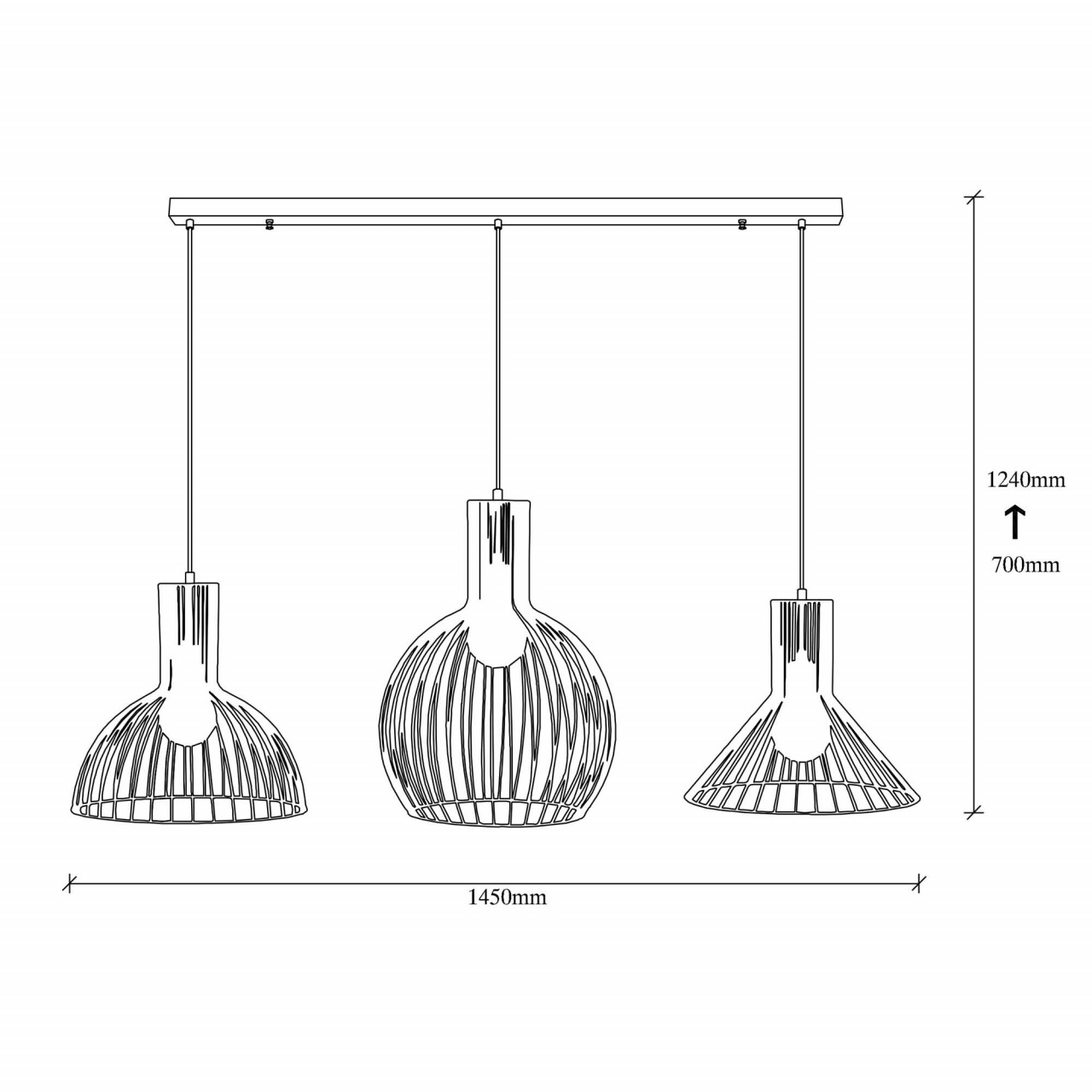 Poze Candelabru Fellini - MR - 768