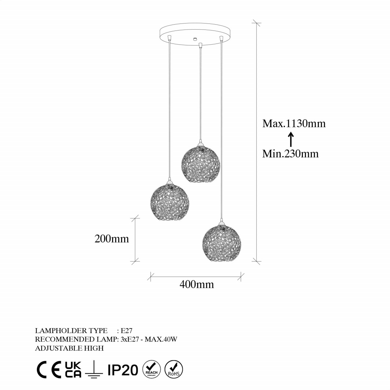 Poze Candelabru Hay - 11890