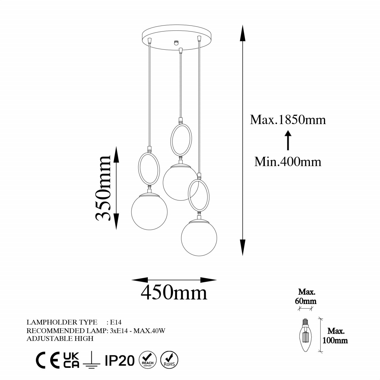 Poze Candelabru Ring - 13435