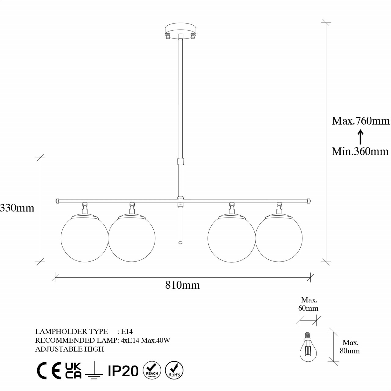 Poze Candelabru Roe - 10785