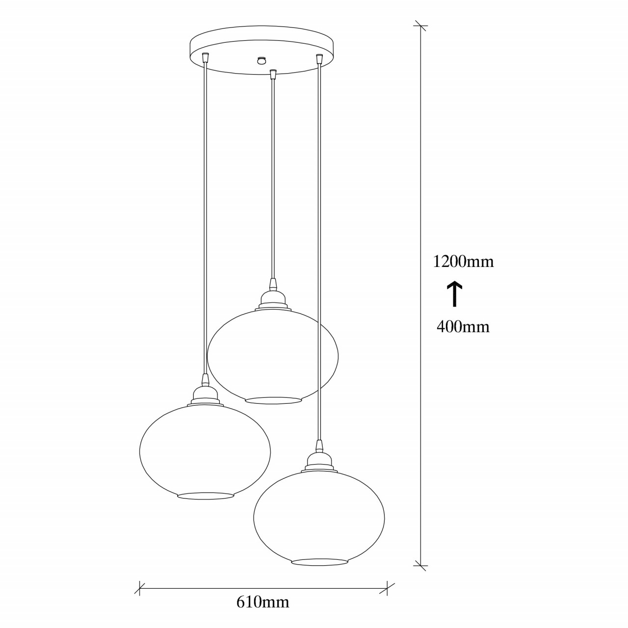 Poze Candelabru Smoked - 051