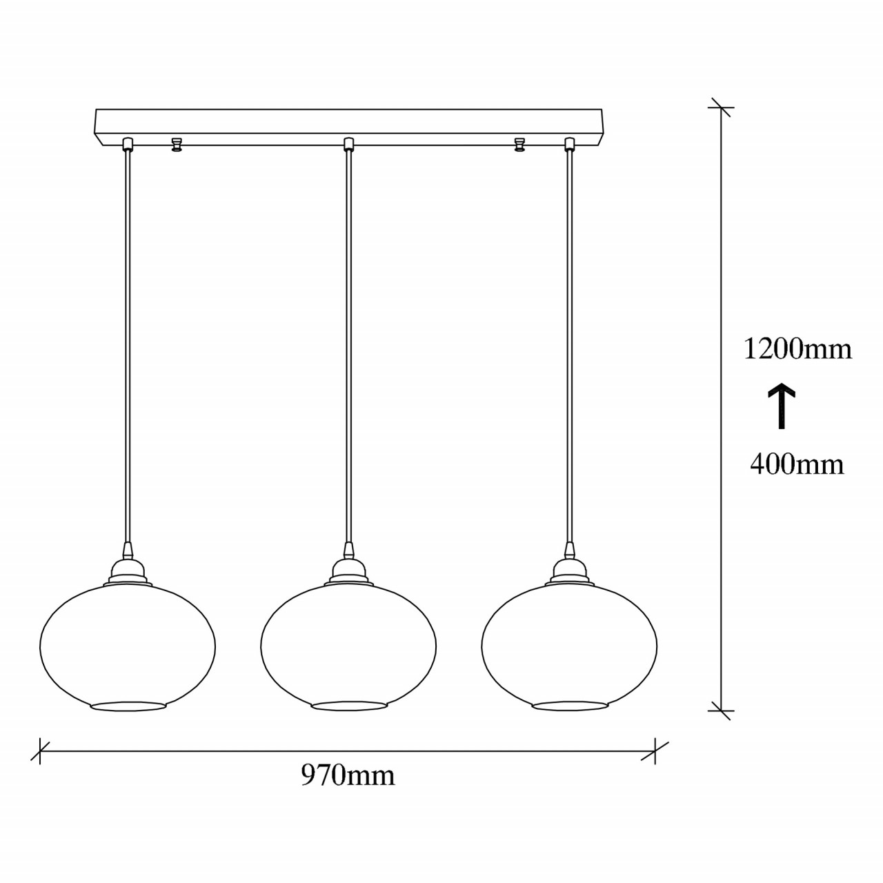 Poze Candelabru Smoked - 052
