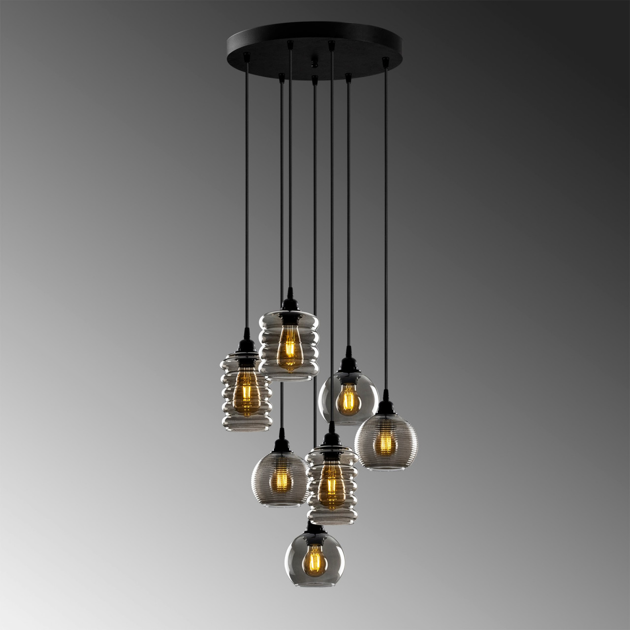 Poze Candelabru Smoked - 081