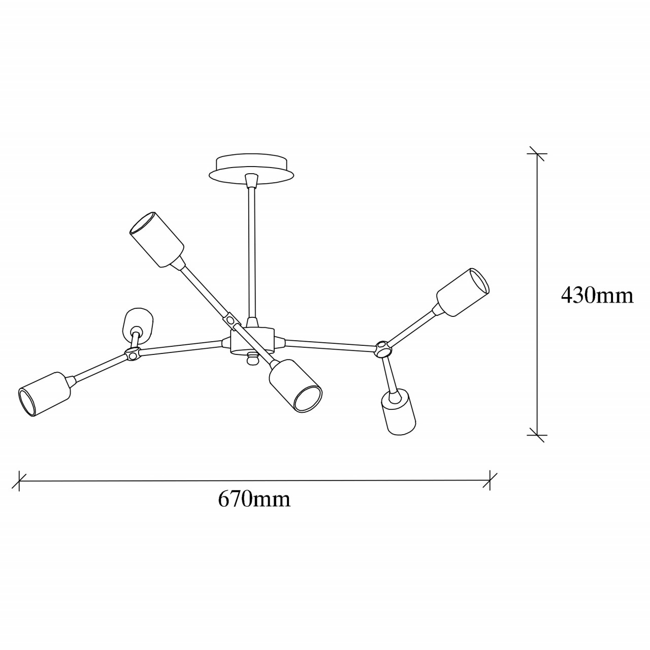 Poze Candelabru Sparrow - 1193
