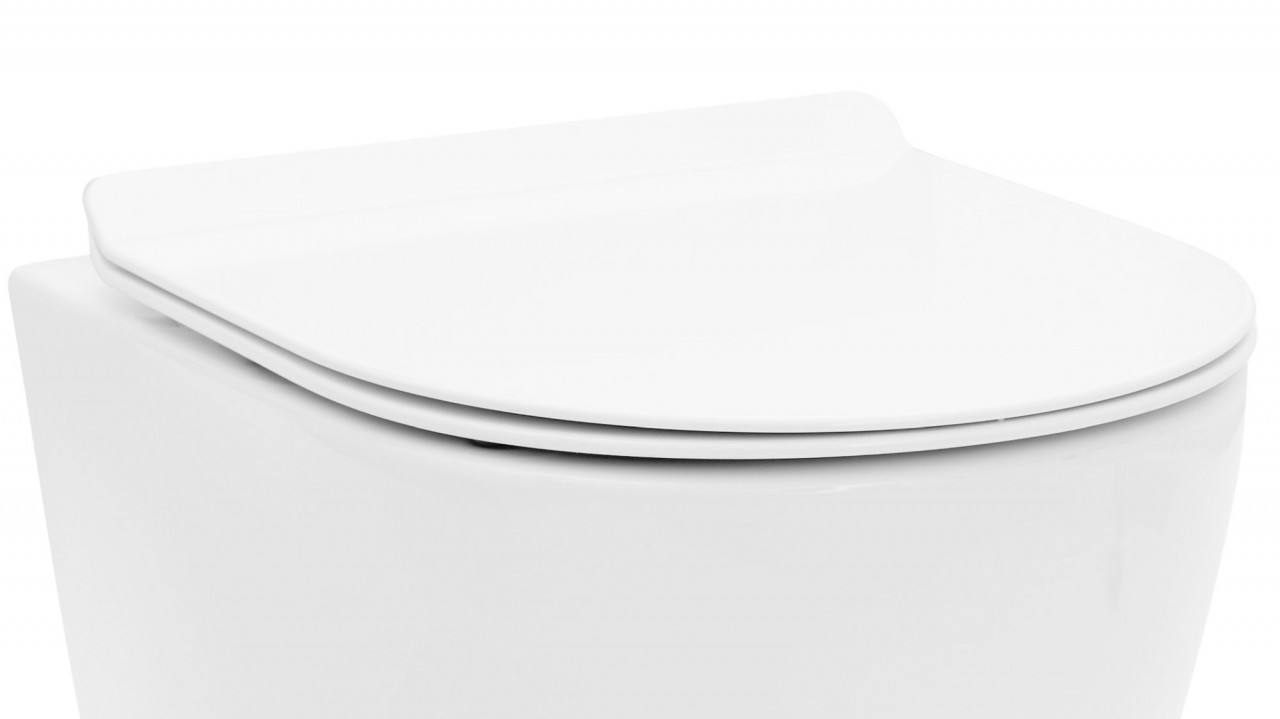 Poze Capac wc Uf Duroplast Flat alb