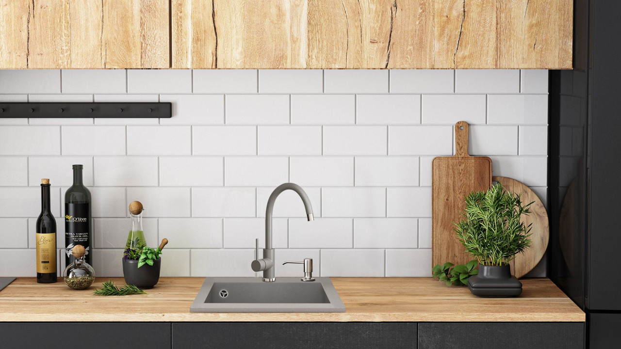 Poze Chiuveta bucatarie Granit West gri