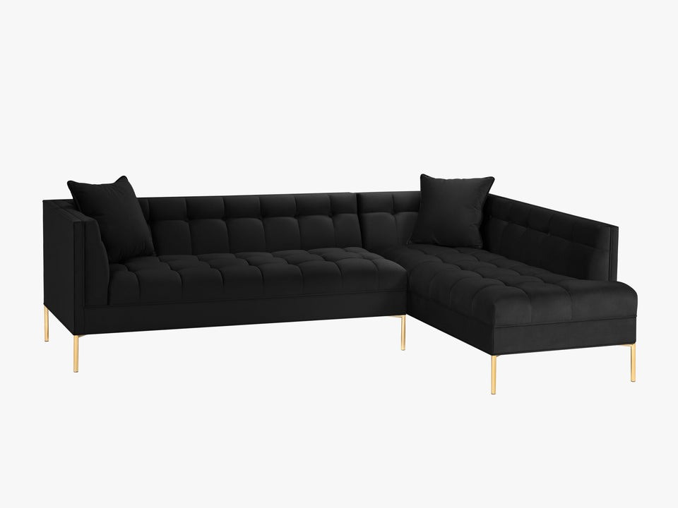 Poze Coltar 5 locuri Karoo catifea L270 cm