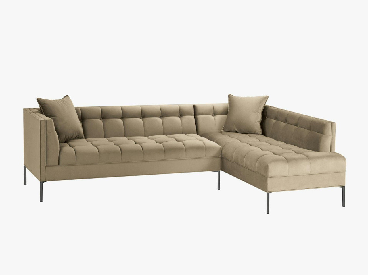 Poze Coltar 5 locuri Karoo catifea L270 cm