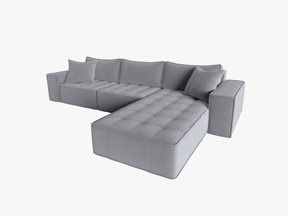 Poze Coltar 5 locuri Mike catifea L292 cm