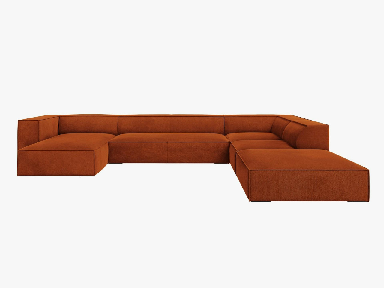 Poze Coltar 6 locuri Agawa stofa L365 cm