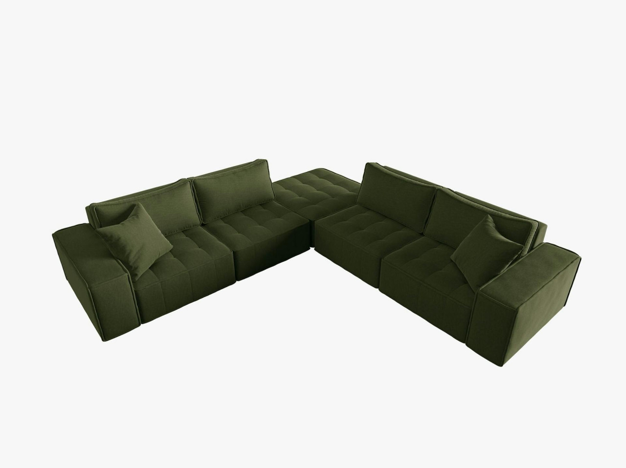 Poze Coltar 7 locuri Mike stofa L276 cm