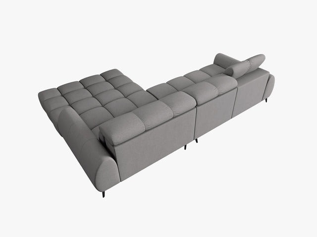 Poze Coltar cu reglaj electric 5 locuri Alyse stofa L295 cm