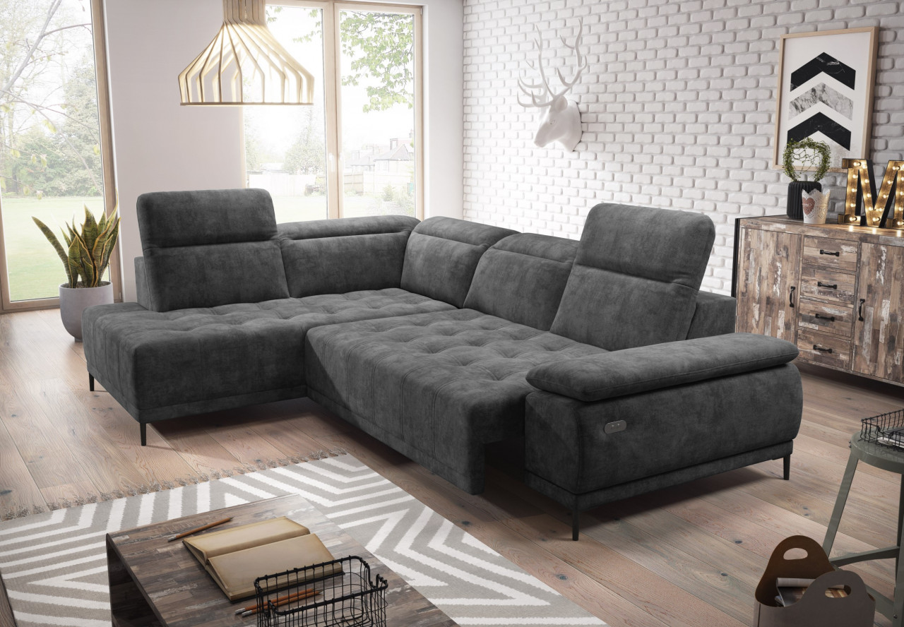 Poze Coltar cu reglaj electric Focus L – L278 x l204 x h98 cm