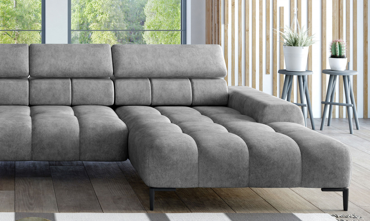 Poze Coltar cu reglaj electric Plaza XL - L385 x l216 x h99 cm