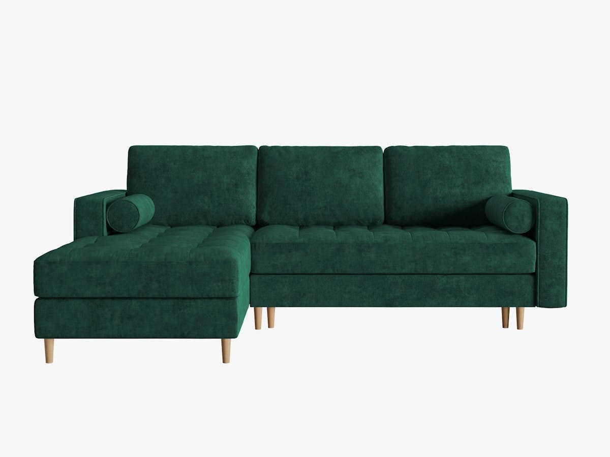Poze Coltar extensibil 5 locuri Gobi stofa L240 cm